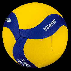 Minge de volei pentru copii Mikasa Synthetic Leather School Volleyball V345W