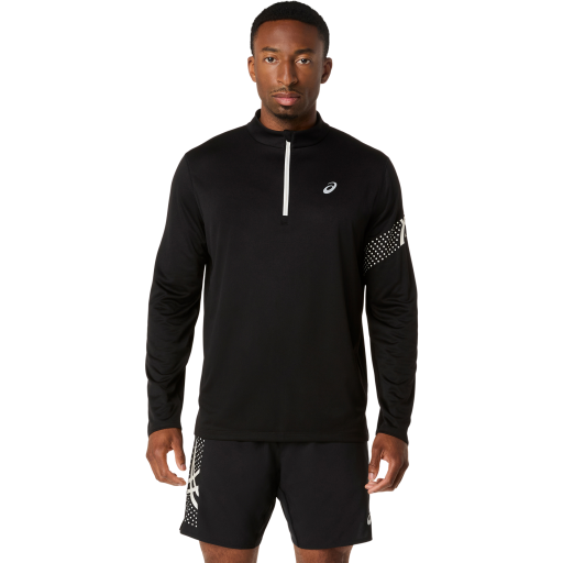 Top cu fermoar alergare barbati ASICS ICON