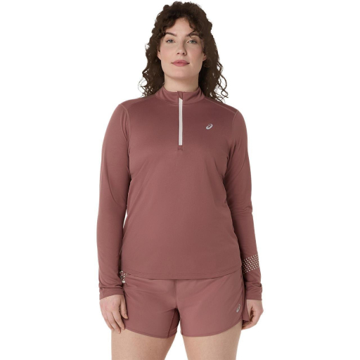 Top alergare femei ASICS ICON 1/2 ZIP