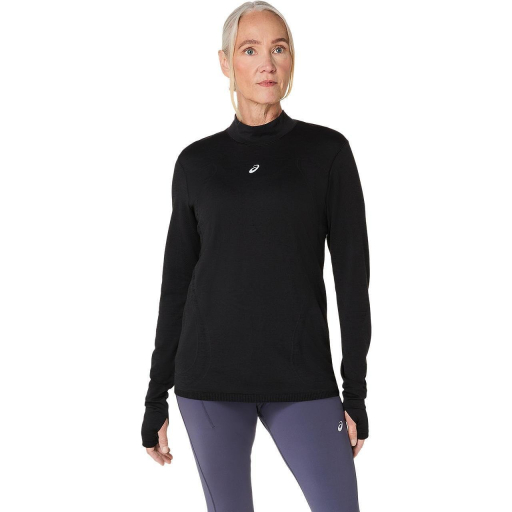 Top alergare femei ASICS Road Winter Seamless