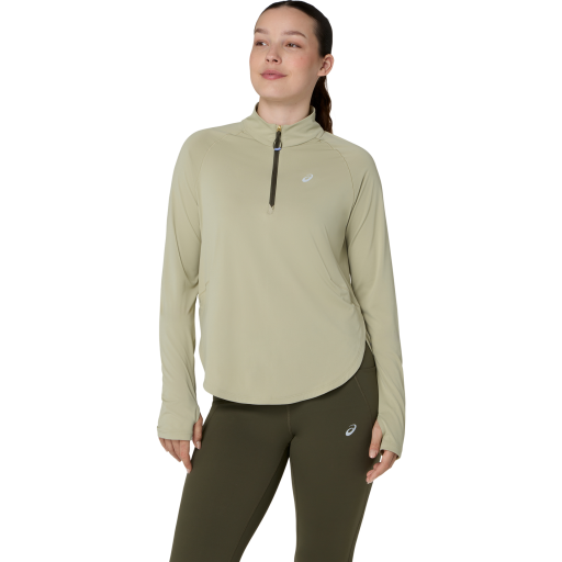 Top alergare femei ASICS NAGINO RUN 1/4 ZIP