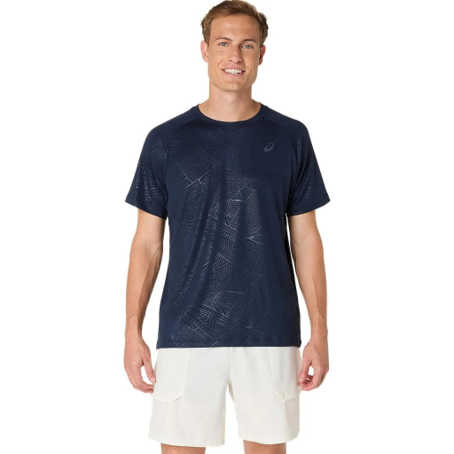 Tricou tenis barbati ASICS GAME ALL OVER PRINT