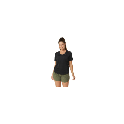 Tricou pentru femei ASICS ROAD V-NECK SS TOP