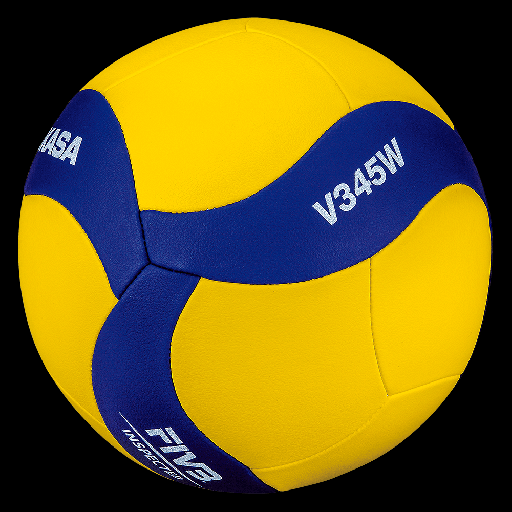 Minge de volei pentru copii Mikasa Synthetic Leather School Volleyball V345W