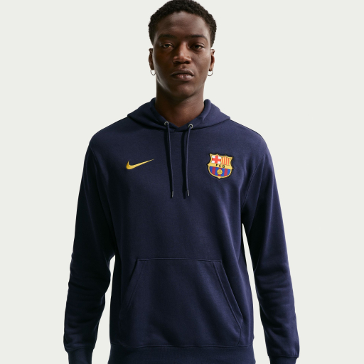 Hanorac FCB MNSW Club cu glug? ?i buzunar tip marsupiu